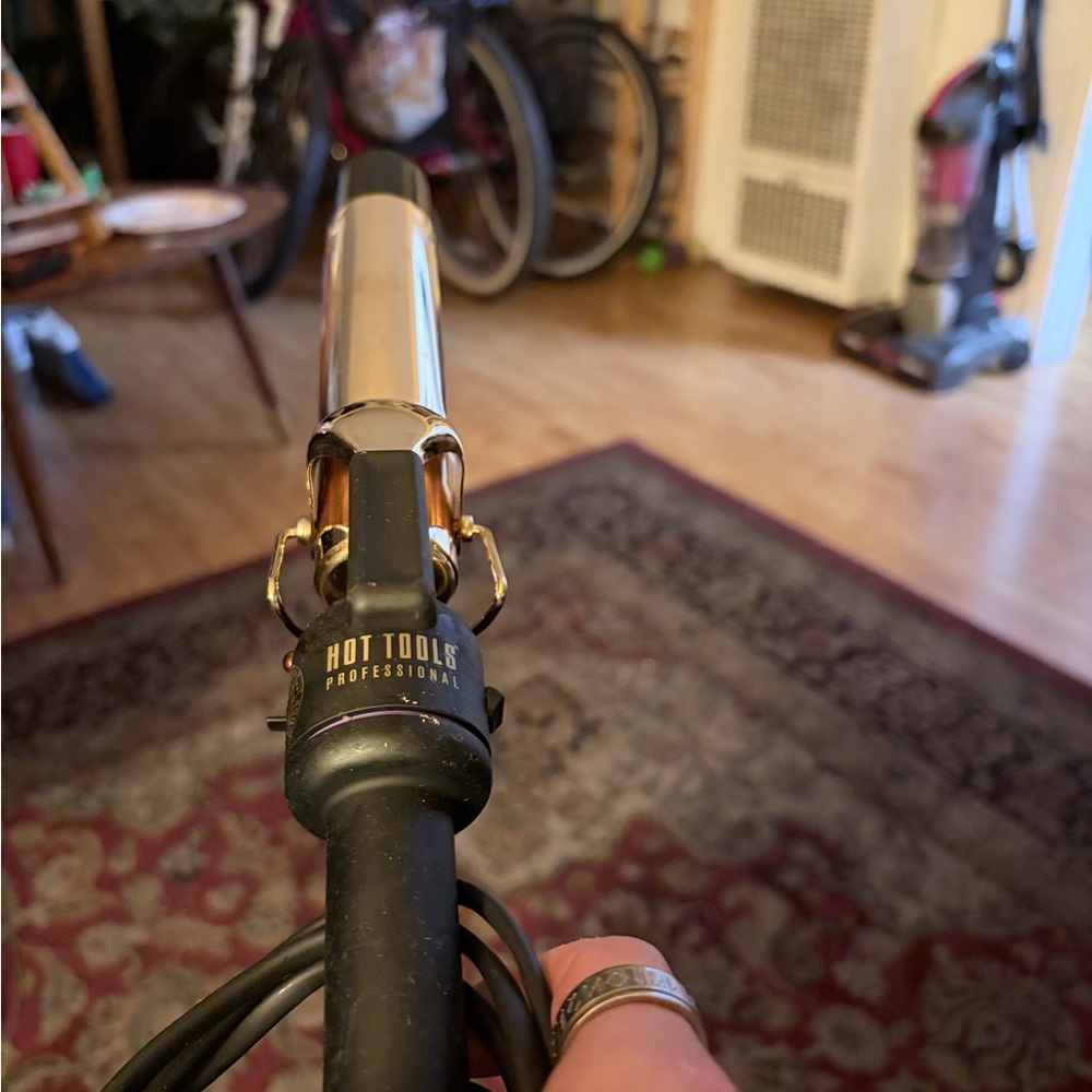 Professional Gold Curling Iron